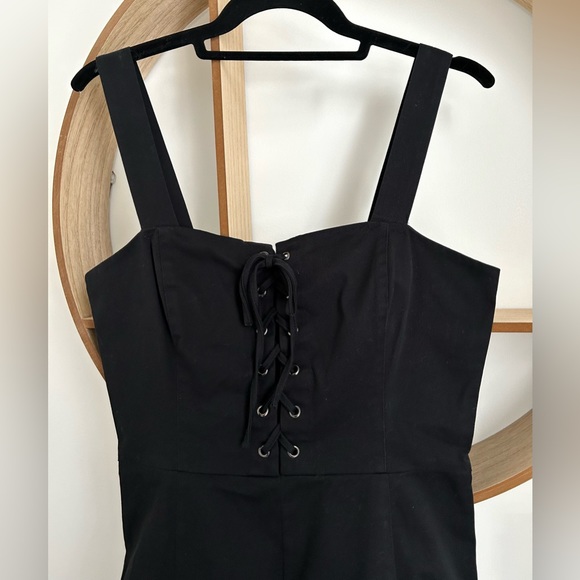 Intermix Jules Lace-up Romper - Picture 4 of 10